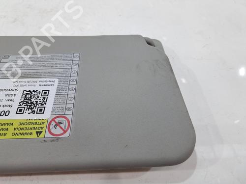 Left sun visor VAUXHALL AGILA Mk II (B) (H08) 1.2 i 16V | BP37414097I1 - Image 6