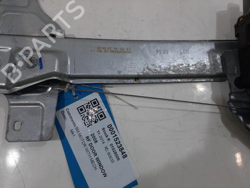 Front right window mechanism PEUGEOT 2008 I (CU_) 1.6 HDi | BP29398001C23 