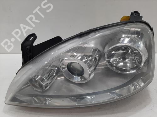 Used Left headlight VAUXHALL CORSA Mk II (C) (X01) 1.2 Twinport (F08, F68) (80 hp) 27659640