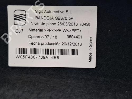 Rear parcel shelf SEAT LEON (5F1) 1.0 TSI | BP39149707C85 - Image 2