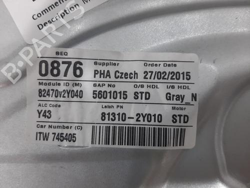 Front left window mechanism HYUNDAI ix35 (LM, EL, ELH) 1.7 CRDi | BP37853330C22 - Image 2