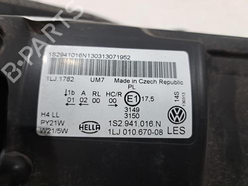 Right headlight VW UP! (121, 122, BL1, BL2, BL3, 123) 1.0 | BP29810474C29 