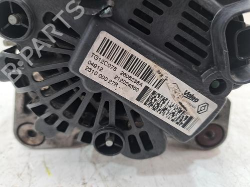Alternator RENAULT MEGANE III Hatchback (BZ0/1_, B3_) 1.5 dCi (BZ09, BZ0D, BZ1W, BZ29, BZ14) | BP32478334M7