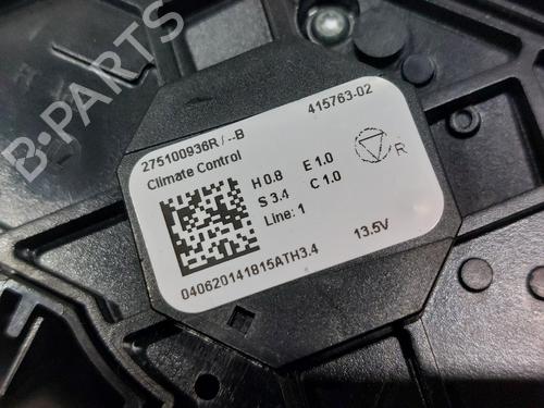 Climate control RENAULT ZOE (BFM_) ZOE (BFMC, BFMD) | BP26865564I5 - Image 4