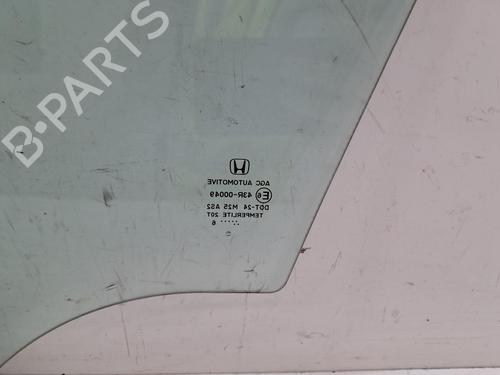 Front right door window HONDA CIVIC IX (FK) 1.4 i-VTEC (FK1) | BP29349067C19 
