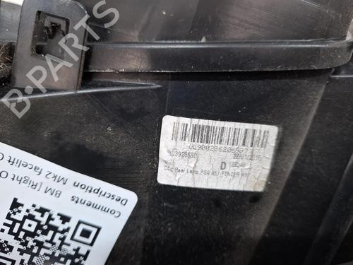 Right taillight CITROËN C3 II (SC_) 1.2 VTi 82 | BP39099407C35 - Image 2
