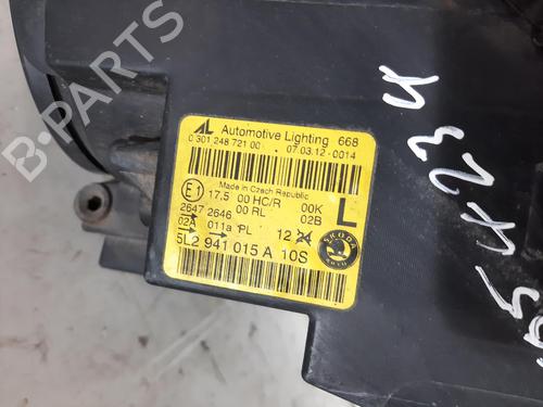 Left headlight SKODA YETI (5L) 1.6 TDI | BP37034262C28 - Image 6