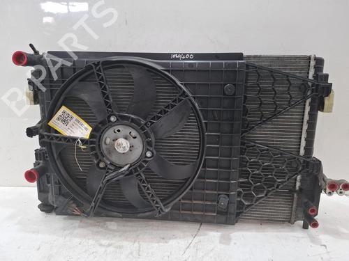 Used Water radiator Water radiator VW POLO V (6R1, 6C1) 1.2 TSI 16V (90 hp) 38938469 38938469