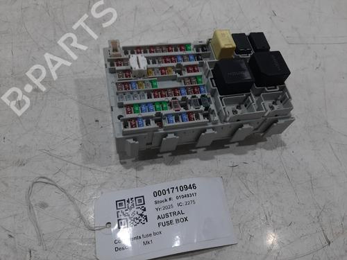 Used Fuse box Fuse box RENAULT AUSTRAL E-TECH 200 Hybrid (HGM2) (199 hp) 35921684 35921684