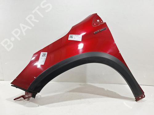 Forskærm venstre Forskærm venstre PEUGEOT 2008 I (CU_) 1.2 THP 110 / PureTech 110 (110 hp) 39889246 39889246
