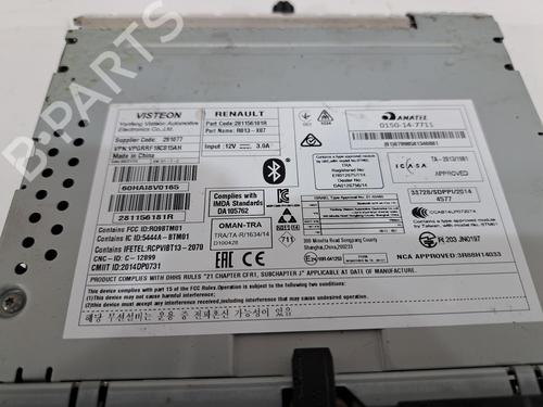 Autoradio DACIA SANDERO II 1.0 SCe 75 (B8JC, B8JD, B8NC) (73 hp) 31208548