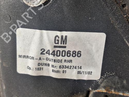 Right mirror VAUXHALL COMBO Mk II (C) Box Body/MPV (F25) 1.7 DI 16V | BP26751959C27 