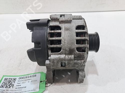 Lichtmaschine für SKODA FABIA II (542) 1.2 (70 hp) 31846626