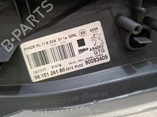 Left headlight PEUGEOT 2008 I (CU_) 1.2 VTi | BP38777120C28 - Image 2