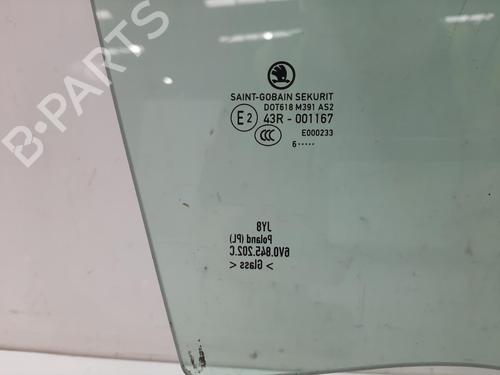 Front right door window SKODA FABIA III (NJ3) 1.2 TSI | BP29112212C19 