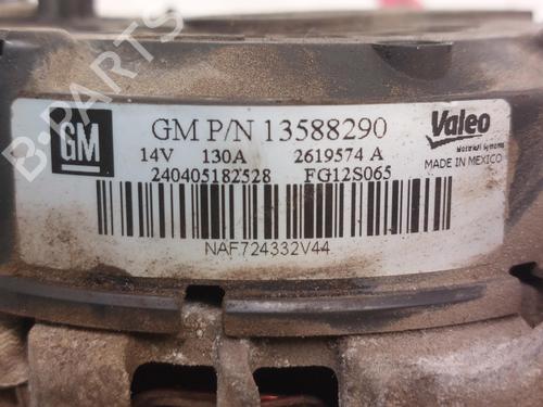 Alternator VAUXHALL ASTRA Mk VI (J) GTC (P10) 1.4 | BP26747710M7 