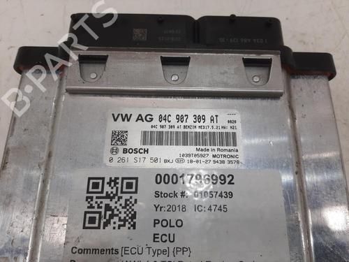 Engine control unit (ECU) VW POLO VI (AW1, BZ1, AE1) 1.0 TSI | BP38236798M57 - Image 2