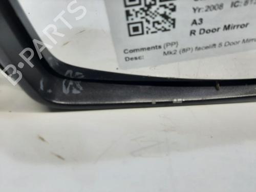 Right mirror AUDI A3 Sportback (8PA) 1.6 | BP27595043C27 
