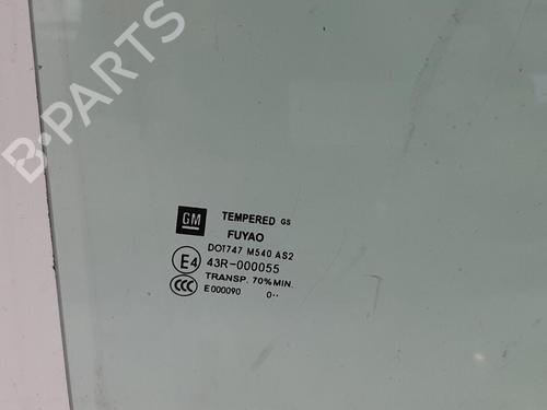 Rear right door window VAUXHALL INSIGNIA Mk I (A) Hatchback (G09) 2.0 CDTI (68) | BP26859677C21 