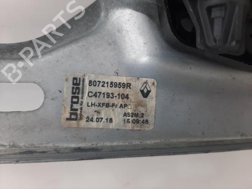 Front left window mechanism RENAULT MEGANE IV Hatchback (B9A/M/N_) 1.3 TCe 140 (B9NB) | BP27281736C22 