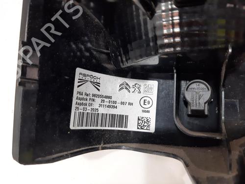 Right taillight VAUXHALL COMBO Mk IV (E) Box Body/MPV (K9) 1.5 D | BP37172411C35 - Image 2