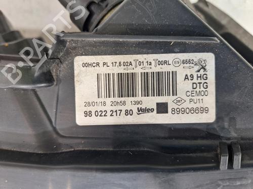 Right headlight PEUGEOT 208 I (CA_, CC_) 1.6 VTi | BP32089442C29 