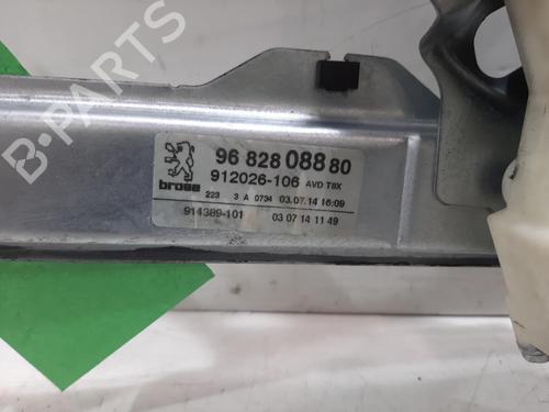 Front right window mechanism PEUGEOT 3008 I MPV (0U_) 1.6 HDi | BP29496868C23 