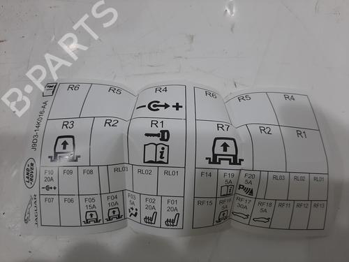 Fuse box JAGUAR I-PACE (X590) EV400 AWD | BP30789341E1