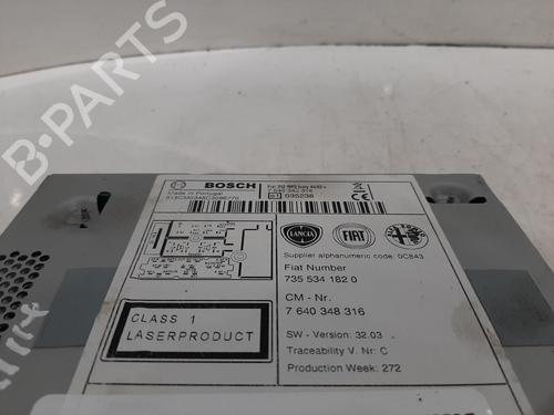Radio FIAT 500 (312_) 1.2 (312AXA1A) | BP26794248E6 