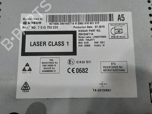 Electronic module NISSAN QASHQAI II SUV (J11, J11_) 1.5 dCi | BP26747109M83 