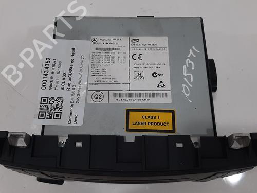Radio MERCEDES-BENZ B-CLASS Sports Tourer (W245) B 160 (245.231) | BP26856288E6 