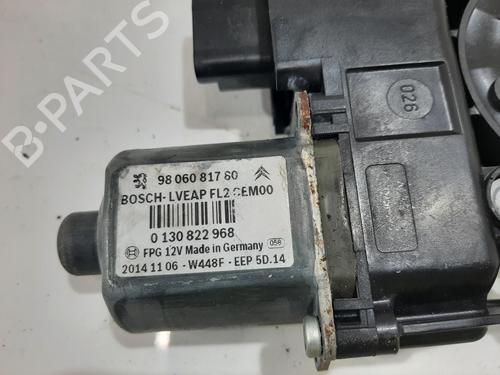 Front right window mechanism PEUGEOT 2008 I (CU_) 1.2 VTi | BP30928603C23