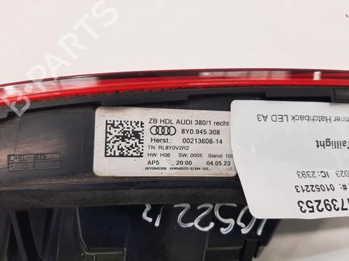 Right taillight AUDI A3 Sportback (8YA, 8YF) 40 TFSIe | BP36451653C35 - Image 3