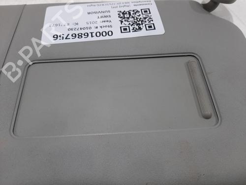 Right sun visor SUZUKI SWIFT IV (FZ, NZ) 1.2 (AZG412, ZC72S) | BP33868597I2 - Image 2
