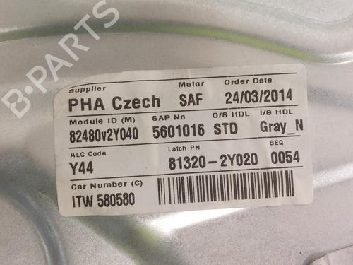 Front right window mechanism HYUNDAI ix35 (LM, EL, ELH) 1.7 CRDi | BP26868280C23 - Image 5