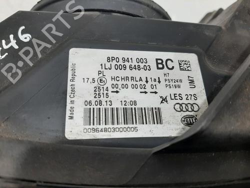 Left headlight AUDI A3 Sportback (8PA) 1.4 TFSI | BP28275356C28 