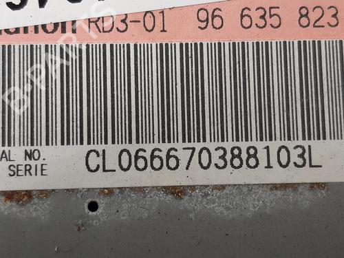 Bilradio PEUGEOT 206 Hatchback (2A/C) 1.4 i | BP26748074E6 