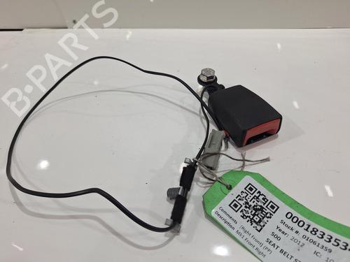 Used Seat buckle Seat buckle FIAT 500 C (312_) 1.2 (312CXA1A, 312AXA1A) (69 hp) 39707623 39707623