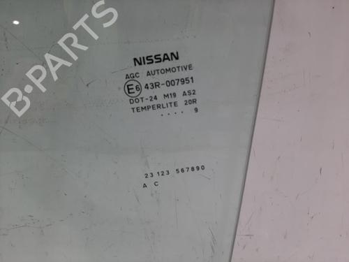 Front left door window NISSAN JUKE (F15) 1.6 | BP29553723C18 