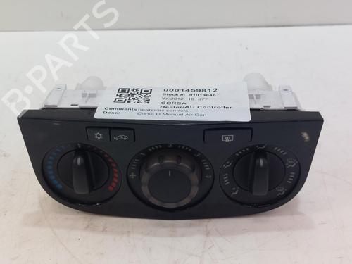 AC-Styringsenhed/Manøvreenhed VAUXHALL CORSA Mk III (D) (S07) 1.2 i 16V (L08) (86 hp) 28038287