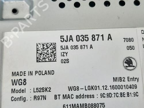 Radio SKODA RAPID (NH3, NK3, NK6) 1.2 TSI | BP26787165E6 