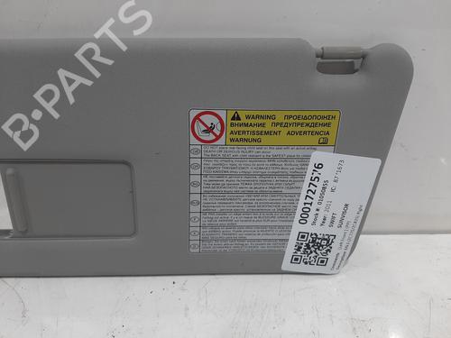 Left sun visor SUZUKI SWIFT IV (FZ, NZ) 1.3 DDiS (AZG413D, ZC02S, ZC92S) | BP35986194I1 - Image 3