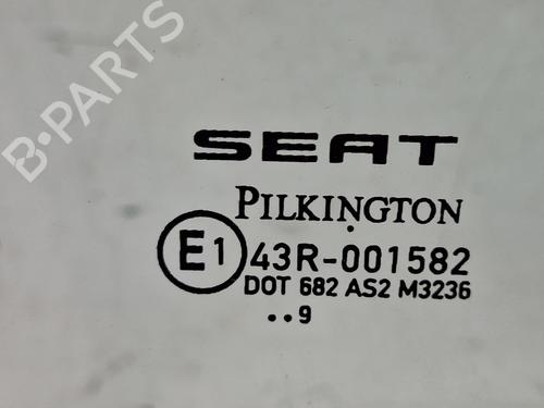 Front right door window SEAT LEON (1P1) 1.6 | BP28038122C19 