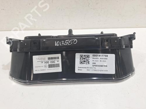 Instrument cluster PEUGEOT 208 II (UB_, UP_, UW_, UJ_) 1.2 PureTech 75 | BP26872505C47 