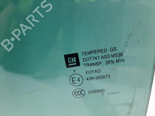 Dør rude ventre bagtil VAUXHALL INSIGNIA Mk II (B) Hatchback (Z18) 2.0 D (68) | BP29553595C20 