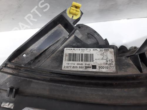 Left headlight PEUGEOT 2008 I (CU_) 1.2 VTi | BP29349080C28 