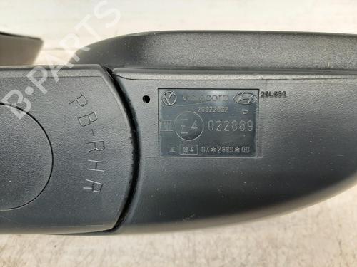 Right mirror HYUNDAI i20 I (PB, PBT) 1.4 | BP26745612C27 