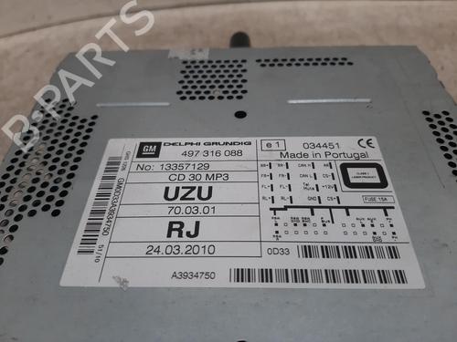 Radio VAUXHALL CORSA Mk III (D) (S07) 1.4 (L08) | BP26848683E6 