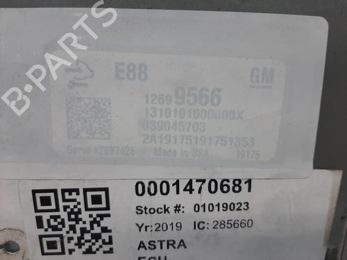 Engine control unit (ECU) VAUXHALL ASTRA Mk VII (K) (B16) 1.4 Turbo | BP28038444M57 - Image 3