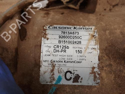 AC compressor MITSUBISHI L200 / TRITON (KJ_, KK_, KL_) 2.4 DI-D 4WD (KJ0T) | BP26850907M34 